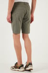 Pamuklu Slim Tapered Bermuda Erkek Şort 4503S67SMILANO AÇIK HAKİ