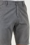Pamuklu Slim Tapered Bermuda Erkek Şort 4503S67SMILANO GRİ