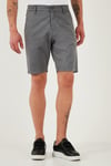 Pamuklu Slim Tapered Bermuda Erkek Şort 4503S67SMILANO GRİ