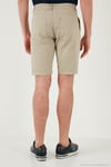 Pamuklu Slim Tapered Bermuda Erkek Şort 4503S67SMILANO BEJ
