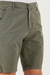 Pamuklu Slim Tapered Bermuda Erkek Şort 4503S67SMILANO AÇIK HAKİ