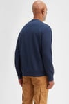 Pamuklu Standart Fit Bisiklet Yaka Erkek Sweat 34257-0001 LACİVERT