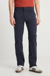 Pamuklu Straight Fit Normal Bel Düz Paça Erkek Pantolon W1218646411 LACİVERT