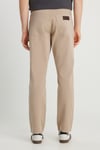 Pamuklu Straight Fit Normal Bel Düz Paça Erkek Pantolon W1218646344 KREM