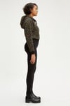 Pamuklu Yüksek Bel Dar Paça Skinny Fit 721 Jeans Kadın Kot Pantolon 18882-0024 SİYAH
