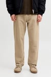 Pants Studio Jpstchris Keten ve Pamuk Karışımlı Erkek Pantolon 12293296 BEJ