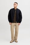 Pants Studio Jpstchris Keten ve Pamuk Karışımlı Erkek Pantolon 12293296 BEJ