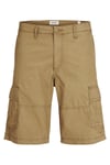 Pants Studio Jpstcole Pamuklu Relaxed Fit Kargo Erkek Short 12274389 BEJ