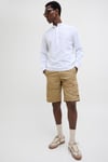 Pants Studio Jpstcole Pamuklu Relaxed Fit Kargo Erkek Short 12274389 BEJ