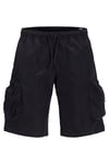Pants Studio Jpstcole Relaxed Fit Kargo Erkek Short 12269386 SİYAH