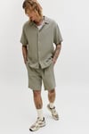 Pants Studio Jpstjaıden % 100 Pamuk Relaxed Fit Erkek Short 12274758 YEŞİL