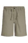 Pants Studio Jpstjaıden Keten Karışımlı Relaxed Fit Normal Bel Erkek Short 12274968 Olive