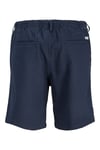 Pants Stüdio Jpstjaıden Pamuk ve Keten Karışımlı Jogger Erkek Short 12292332 KOYU LACIVERT