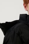 Peluş Astarlı Çıkarılabilir Kapüşonlu Cepli Kışlık Erkek Çocuk Mont 5761587 SİYAH