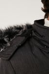 Peluş Astarlı Suya ve Rüzgara Dayanıklı Soğuk Geçirmez Slim Fit Erkek Mont 5711051 FÜME