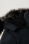 Peluş Astarlı Yakası Suni Kürklü Çıkarılabilir Kapüşonlu Kışlık Erkek Çocuk Mont 5761906 LACİVERT