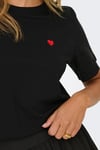 pisa Pamuklu Regular Fit Bisiklet Yaka Kadın T Shirt 15298612 SİYAH