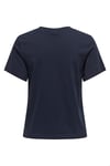 pisa Pamuklu Regular Fit Bisiklet Yaka Kadın T Shirt 15298612 LACİVERT