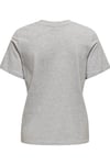 pisa Pamuklu Regular Fit Bisiklet Yaka Kadın T Shirt 15298612 AÇIK GRİ