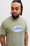 Plus Büyük Beden % 100 Pamuk Regular Fit Logolu Erkek T Shirt 12298346 AÇIK YEŞİL