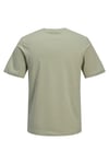 Plus Büyük Beden % 100 Pamuk Regular Fit Logolu Erkek T Shirt 12298346 AÇIK YEŞİL