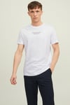 Premium % 100 Pamuk Regular Fit Bisiklet Yaka Erkek T Shirt 12217167 BEYAZ