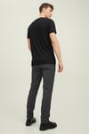 Premium % 100 Pamuk Regular Fit Bisiklet Yaka Erkek T Shirt 12217167 SİYAH