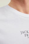 Premium % 100 Pamuk Regular Fit Bisiklet Yaka Erkek T Shirt 12217167 BEYAZ