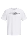 Premium Jprblaneo % 100 Pamuk Normal Kalıp Baskılı Bisiklet Yaka Erkek T Shirt 12298018 BEYAZ