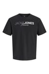 Premium Jprblaneo % 100 Pamuk Normal Kalıp Baskılı Bisiklet Yaka Erkek T Shirt 12298018 SİYAH