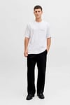 Premium Jprblaowen Pamuklu Regular Fit Erkek T Shirt 12292397 BEYAZ