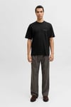 Premium Jprblaowen Pamuklu Regular Fit Erkek T Shirt 12292397 SİYAH