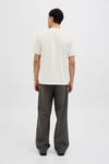 Premium Jprblualves Pamuklu Regular Fit Bisiklet Yaka Erkek T Shirt 12276801 KREM