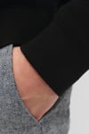 Premium Jprccmılano % 100 Pamuk Relaxed Fit Dik Yaka Erkek Kazak 12259664 SİYAH-SİYAH