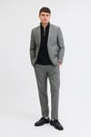 Premium Jprccmılano % 100 Pamuk Relaxed Fit Dik Yaka Erkek Kazak 12259664 SİYAH-SİYAH