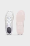 Puma Carina Kalın Topuk SoftFoam Günlük Spor Kadın Ayakkabı 38939010 BEYAZ-PEMBE