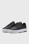 Puma Carina Mia Kalın Tabanlı Logolu Sneaker Bayan Ayakkabı 40263713 SİYAH