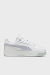 Puma Carina Street Lux Deri Logolu Sneaker Kadın Ayakkabı 39748707 Beyaz-Lila