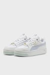 Puma Carina Street Lux Deri Logolu Sneaker Kadın Ayakkabı 39748707 Beyaz-Lila