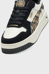 Puma Carina Street Snake Chic Logolu Paltform Taban Sneaker Bayan Ayakkabı 40161102 SİYAH-EKRU