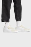 Puma Club II Era Süet Detaylı Logolu Sneaker Unisex Ayakkabı 39744706 BEYAZ