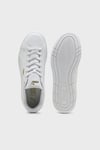 Puma Court Classico Logolu Kalın Taban Sneaker Unisex Ayakkabı 40028405 BEYAZ