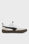 Puma Park Lifestyle OG Logolu Süet Detaylı Sneaker Unisex Ayakkabı 39726201 BEYAZ-SİYAH