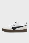 Puma Park Lifestyle OG Logolu Süet Detaylı Sneaker Unisex Ayakkabı 39726201 BEYAZ-SİYAH