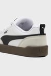 Puma Park Lifestyle OG Logolu Süet Detaylı Sneaker Unisex Ayakkabı 39726201 BEYAZ-SİYAH