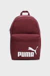Puma Phase Logolu Ayarlanabilir Çift Askılı Unisex Sırt Çantası 09116420 BORDO
