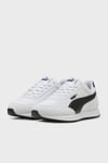 Puma R78 Lightwind Logolu Sneaker Unisex Ayakkabı 40026702 BEYAZ-SİYAH