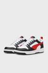 Puma Rebound Low Logolu Günlük Sneaker Erkek Ayakkabı 39232804 SİYAH-BEYAZ