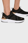 Puma Softride Harli Slip on Wns Bant Detaylı Logolu Sneaker Bayan Ayakkabı 31147101 SİYAH