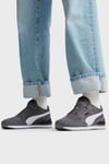 Puma ST Runner v4 Mesh Logolu Sneaker Erkek Ayakkabı 39966603 GRİ-BEYAZ